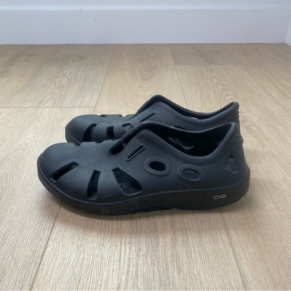 Oofos OOCANDOO SANDAL - BLACK - Picture 3 of 4